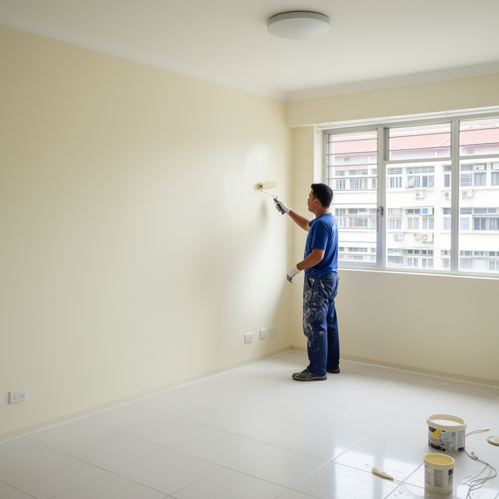 Painting a Resale HDB Flat Before Moving In: A Complete Singapore Homeowner’s Guide